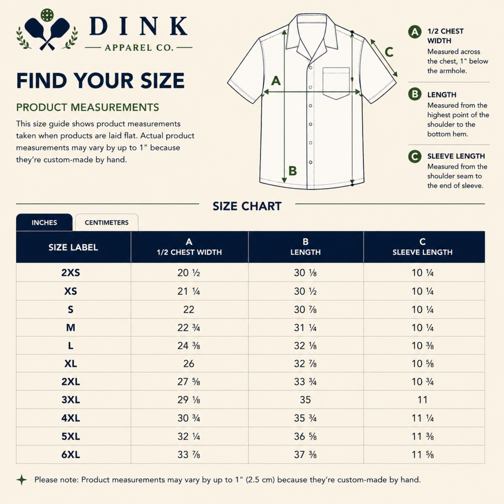 Court to Cabana Men's All-Over Pickleball Print Button Shirt — The Official Uniform of Winning and Looking Good Doing It