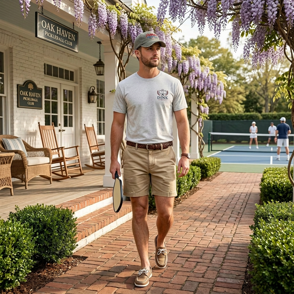 Pickleball Court Club Est. 1965 Distressed Dad Hat — Worn In, Backed Up, Impossible to Argue With