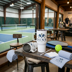 Dink Apparel Co. | The Morning Dink Signature Travel Mug — Fueled by Coffee, Driven by Dinks