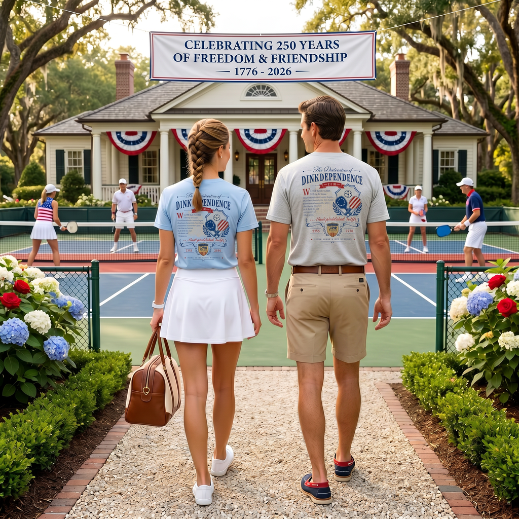 The Declaration of Dinkdependence Tee — 250th Anniversary Edition | 1776–2026