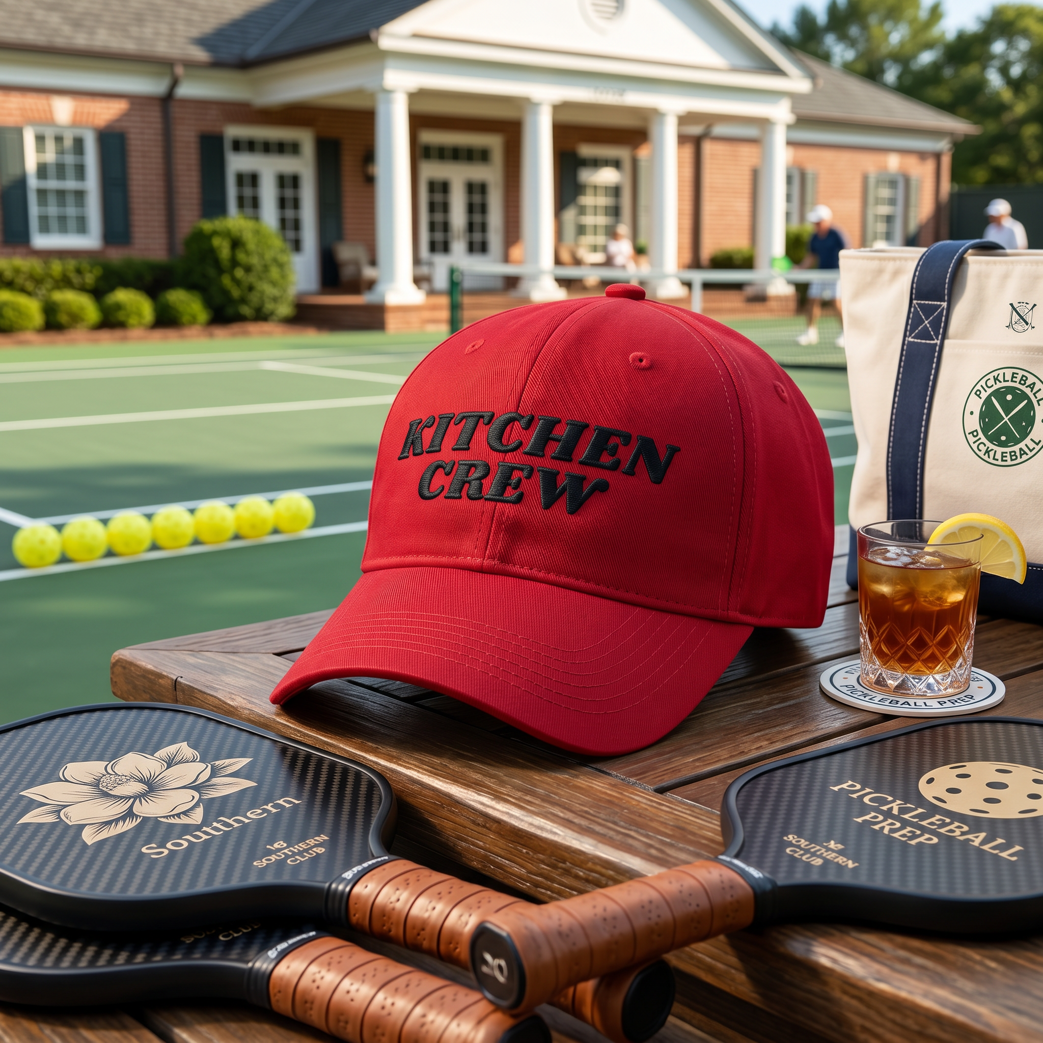 Kitchen Crew Dad Hat — The Most Feared Squad at the Net Just Got Official Headwear