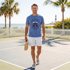 The Coastal Court Club Tee — Est. 2024, Where the Nets Meet the Sea