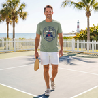 The Coastal Court Club Tee — Est. 2024, Where the Nets Meet the Sea