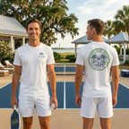 Barney Court Origins Tee — Pickle's Domain, Est. 1965