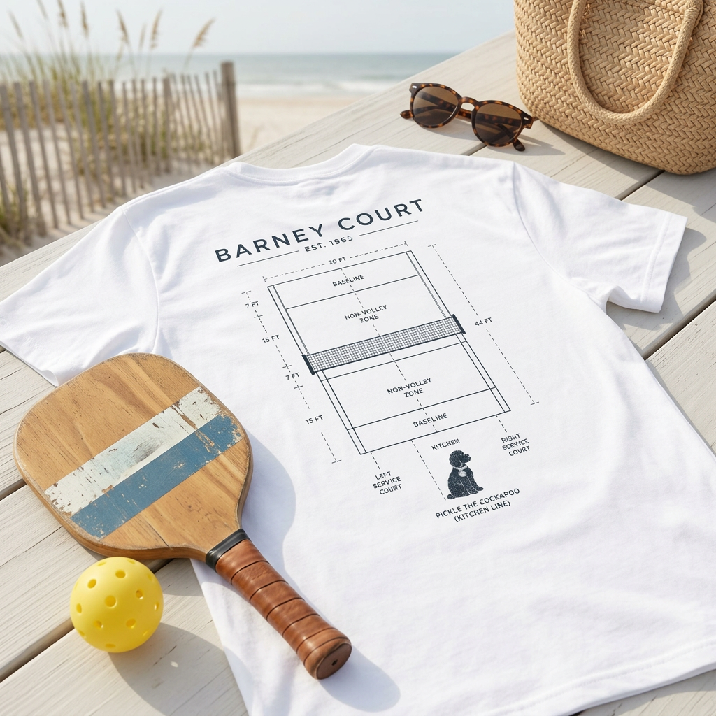 The Blueprint | Barney Court Est. 1965 Tee | Barney Court Heritage Tee