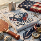 Born to Dink Free Tee — America 250 Edition | Pickleball & Patriotism, Est. 1776