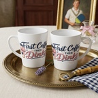 First Coffee Then Dinks Latte Mug — 12 oz | Morning Priorities, Perfectly Stated