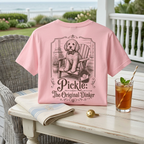 Pickle: The Original Dinker Tee — The Legend. The Myth. The Very Good Boy.