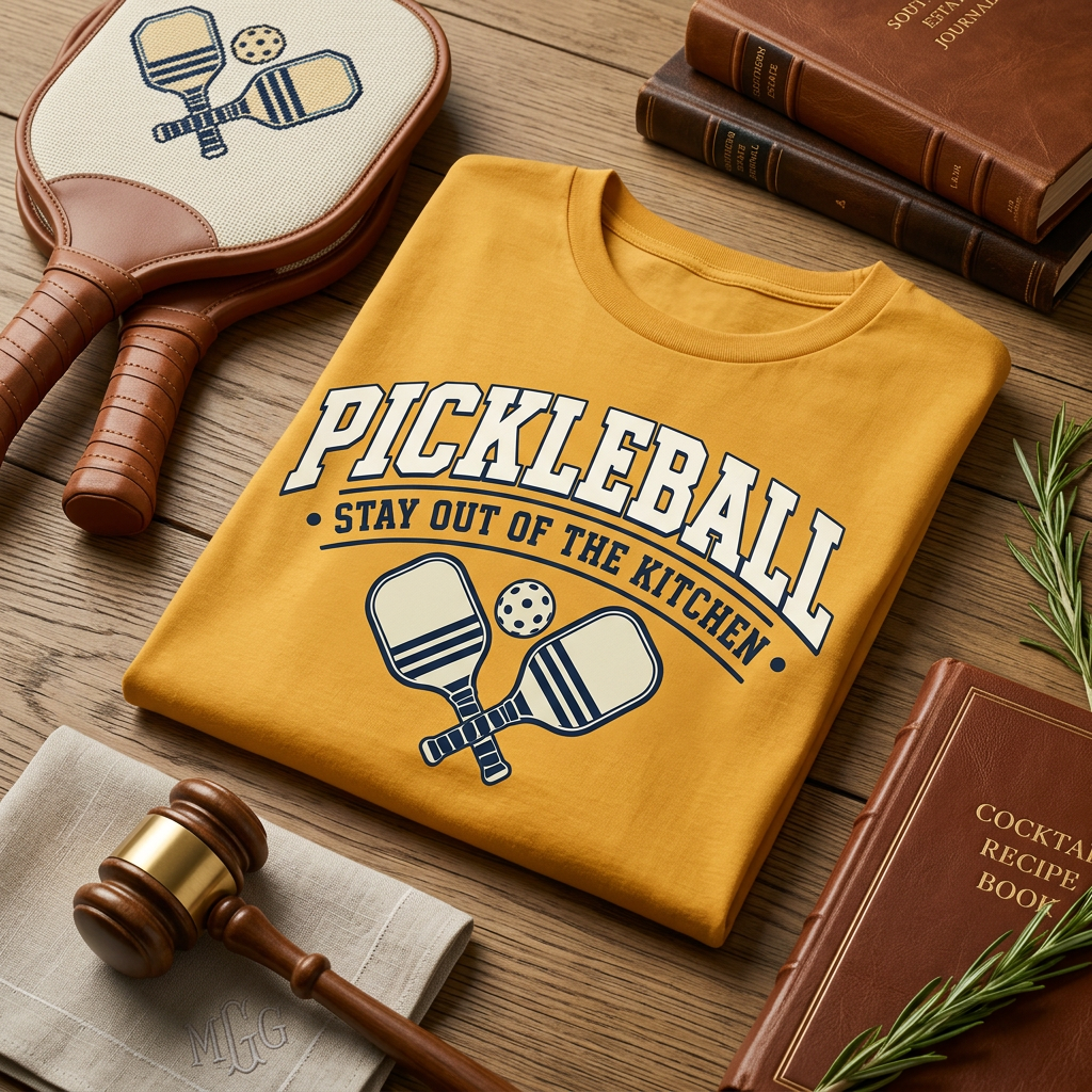 Pickleball Stay Out of the Kitchen Tee — The First Rule. The Only Rule.
