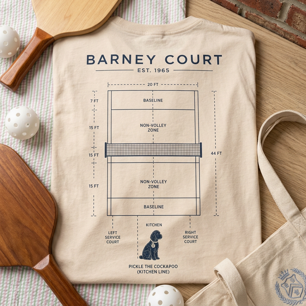 The Blueprint | Barney Court Est. 1965 Tee | Barney Court Heritage Tee