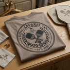 Dink Apparel Co. Local Champion Tee — Established 2026, Unbothered Ever Since
