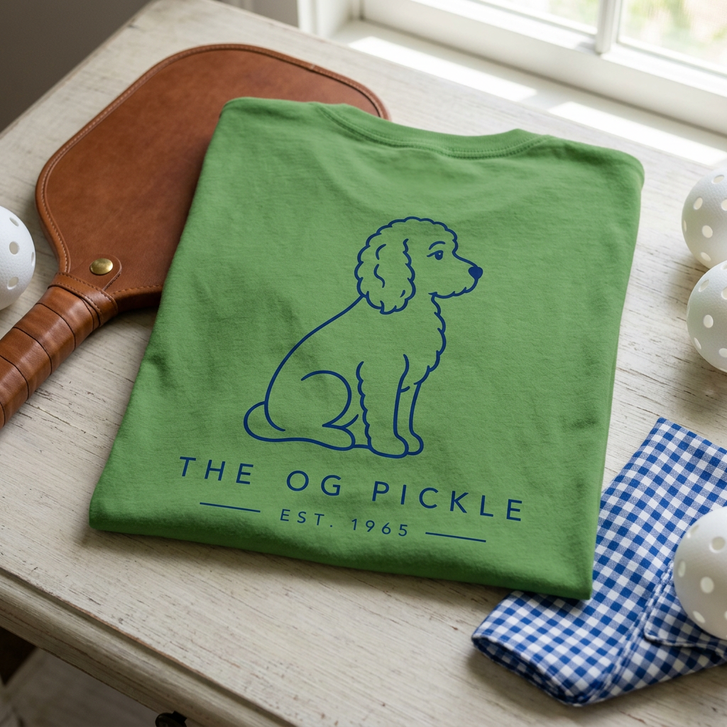 The OG Pickle Tee — Paying Homage to the Original, the Iconic, the Very Good Boy