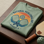 National Pickleball Day Tee — August 8 | Mark Your Courts, Not Just Your Calendars