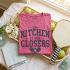 The Kitchen Is For Closers Tee — Show Up, Dink Down, Walk Away