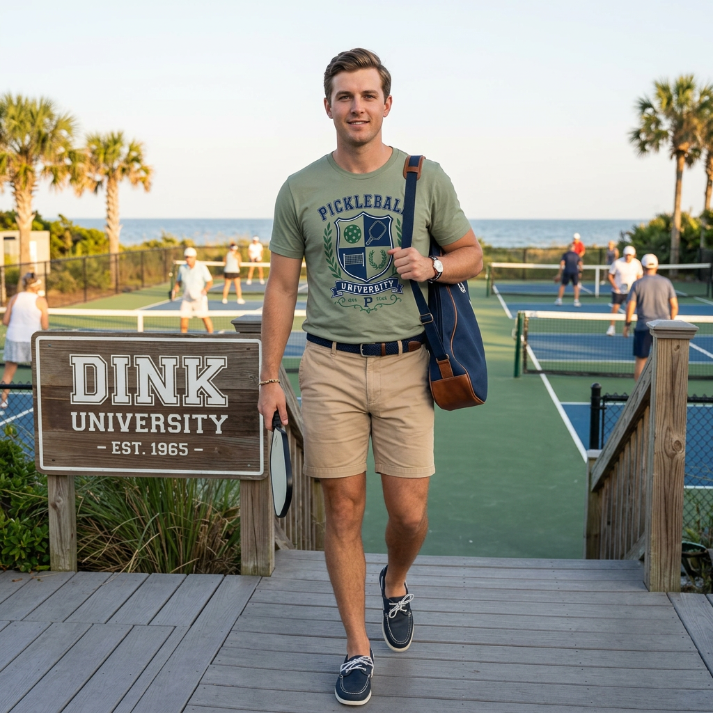 Pickleball University Tee — Est. 1965, Still Accepting Applications