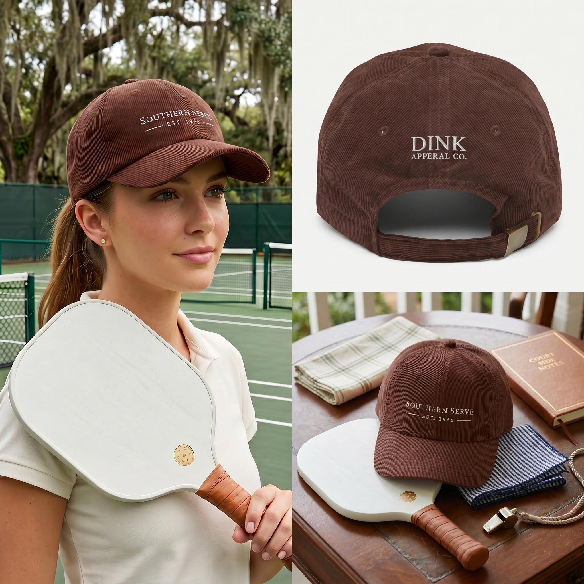 Southern Serve Est. 1965 Vintage Corduroy Cap — The Hat That Was Born Ready for This Moment