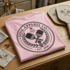 Dink Apparel Co. Local Champion Tee — Established 2026, Unbothered Ever Since