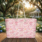 Magnolia Court Court to Veranda Oversized Pickleball Weekender Bag — From the Baseline to the Back Porch in One Gorgeous Bag