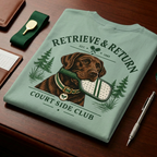 Retrieve & Return Tee — Court Side Club, Est. 1965