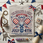 Celebrate & Dink in the South Tee — July 4th | Pickleball, Prep & Patriotism