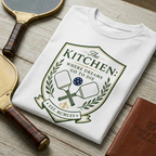 The Kitchen: Where Dreams Go to Die Tee — A Crest for the Fallen, the Frustrated, and the Faithful