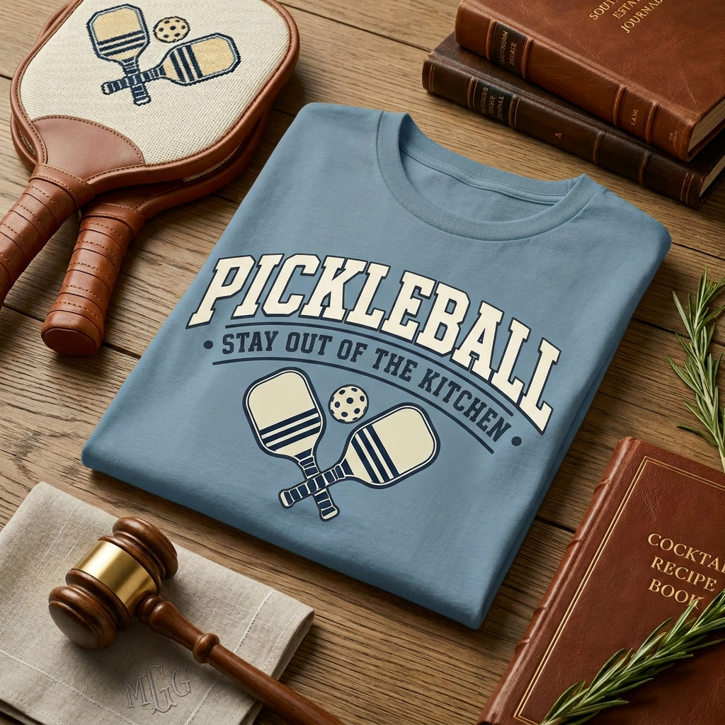 Pickleball Stay Out of the Kitchen Tee — The First Rule. The Only Rule.