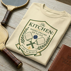 The Kitchen: Where Dreams Go to Die Tee — A Crest for the Fallen, the Frustrated, and the Faithful