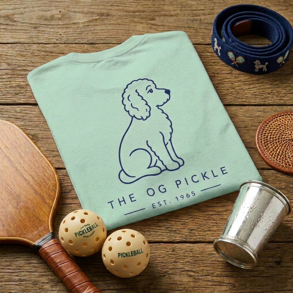 The OG Pickle Tee — Paying Homage to the Original, the Iconic, the Very Good Boy