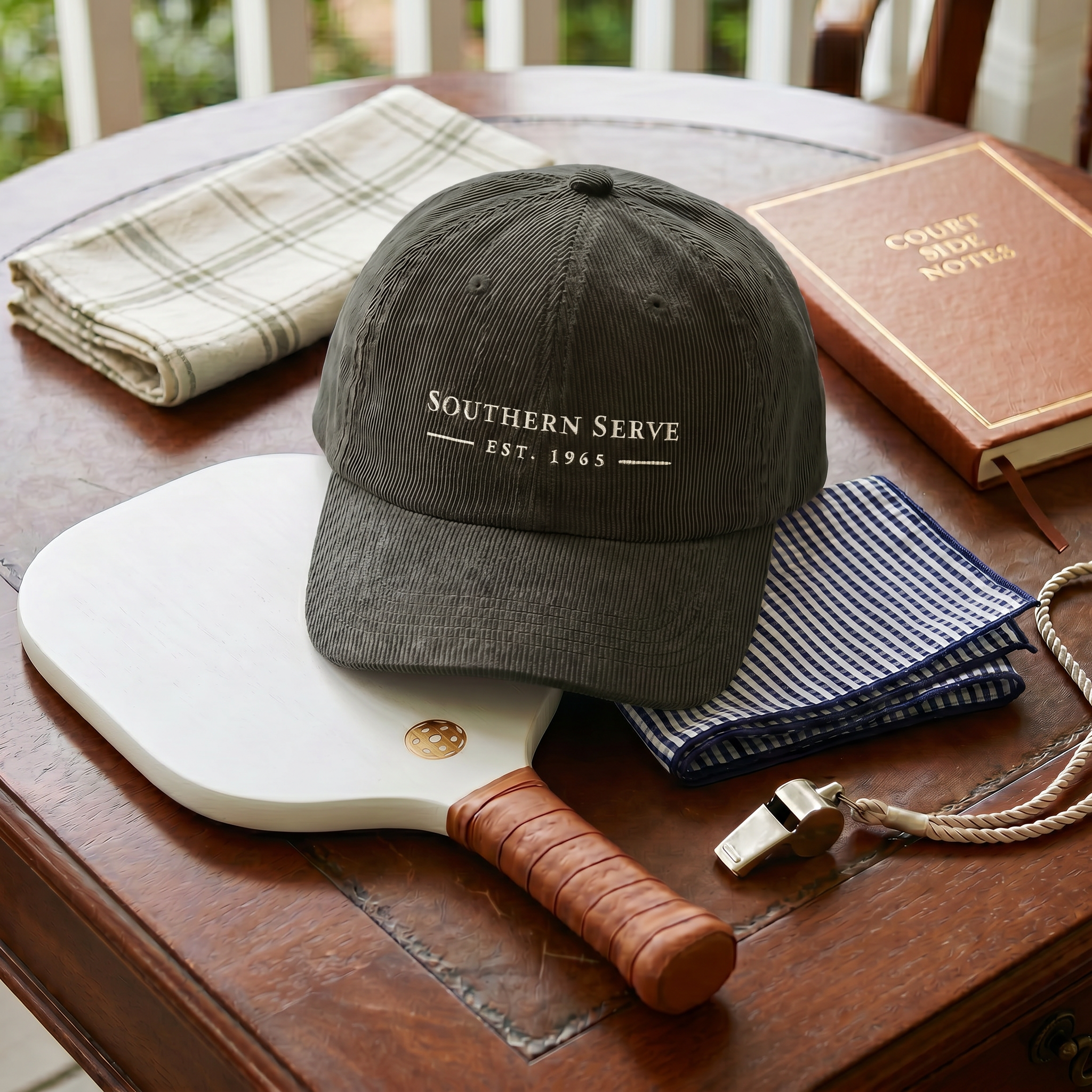 Southern Serve Est. 1965 Vintage Corduroy Cap — The Hat That Was Born Ready for This Moment