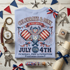 Celebrate & Dink in the South Tee — July 4th | Pickleball, Prep & Patriotism