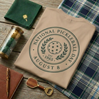 National Pickleball Day Tee — August 8 | Est. 1965, Understated and Undefeated