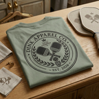 Dink Apparel Co. Local Champion Tee — Established 2026, Unbothered Ever Since