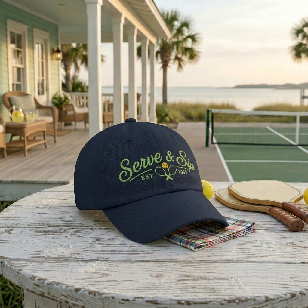Serve & Sip Est. 1965 Dad Hat — The Two-Step Game Plan That Never Fails