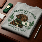 Retrieve & Return Tee — Court Side Club, Est. 1965