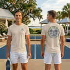 Barney Court Origins Tee — Pickle's Domain, Est. 1965