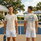 Barney Court Origins Tee — Pickle's Domain, Est. 1965