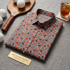 Court to Cabana Men's All-Over Pickleball Print Button Shirt — The Official Uniform of Winning and Looking Good Doing It