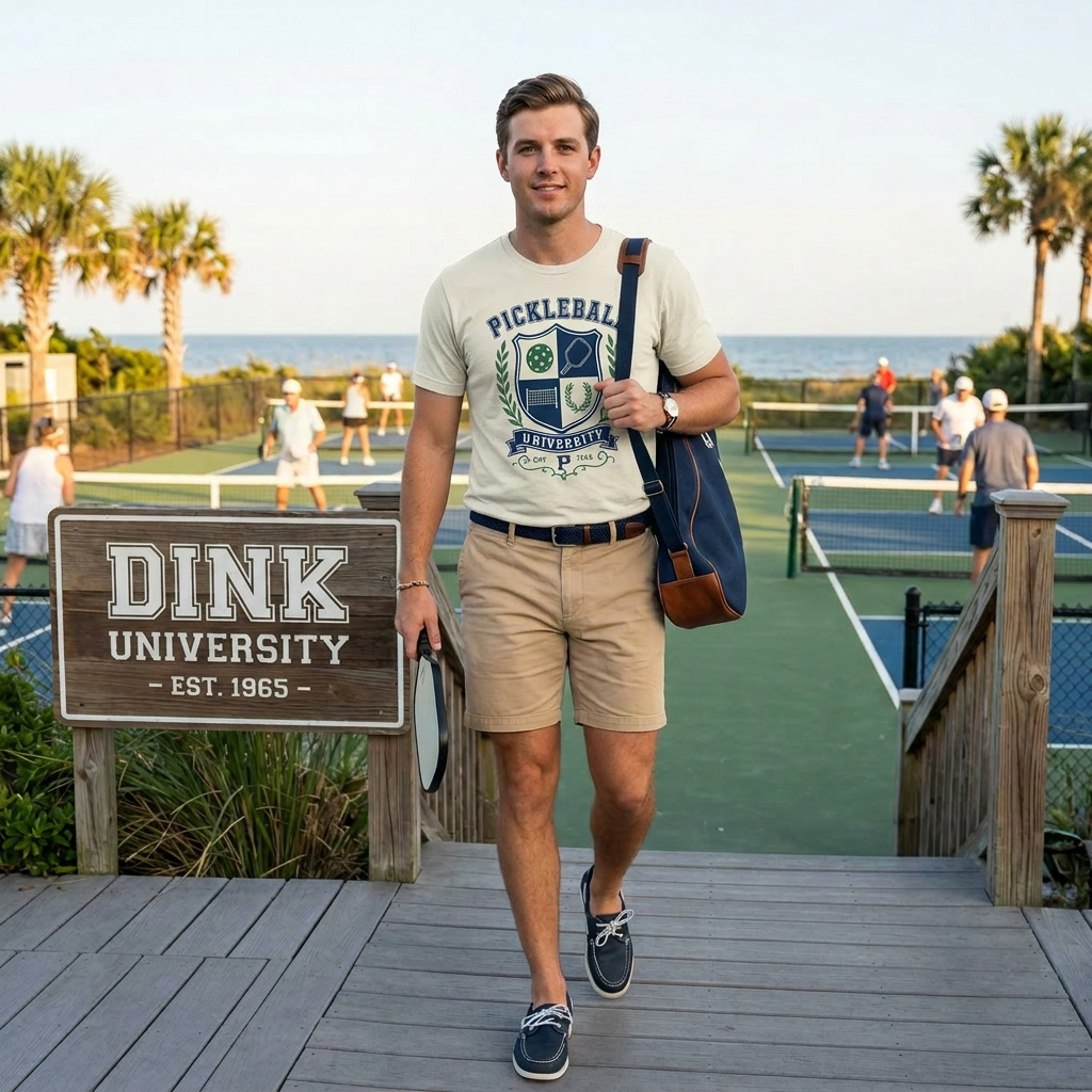 Pickleball University Tee — Est. 1965, Still Accepting Applications