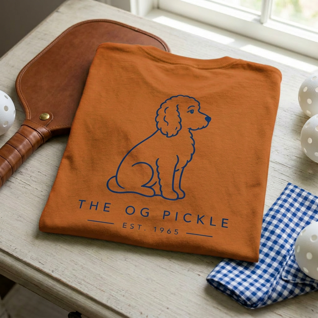 The OG Pickle Tee — Paying Homage to the Original, the Iconic, the Very Good Boy