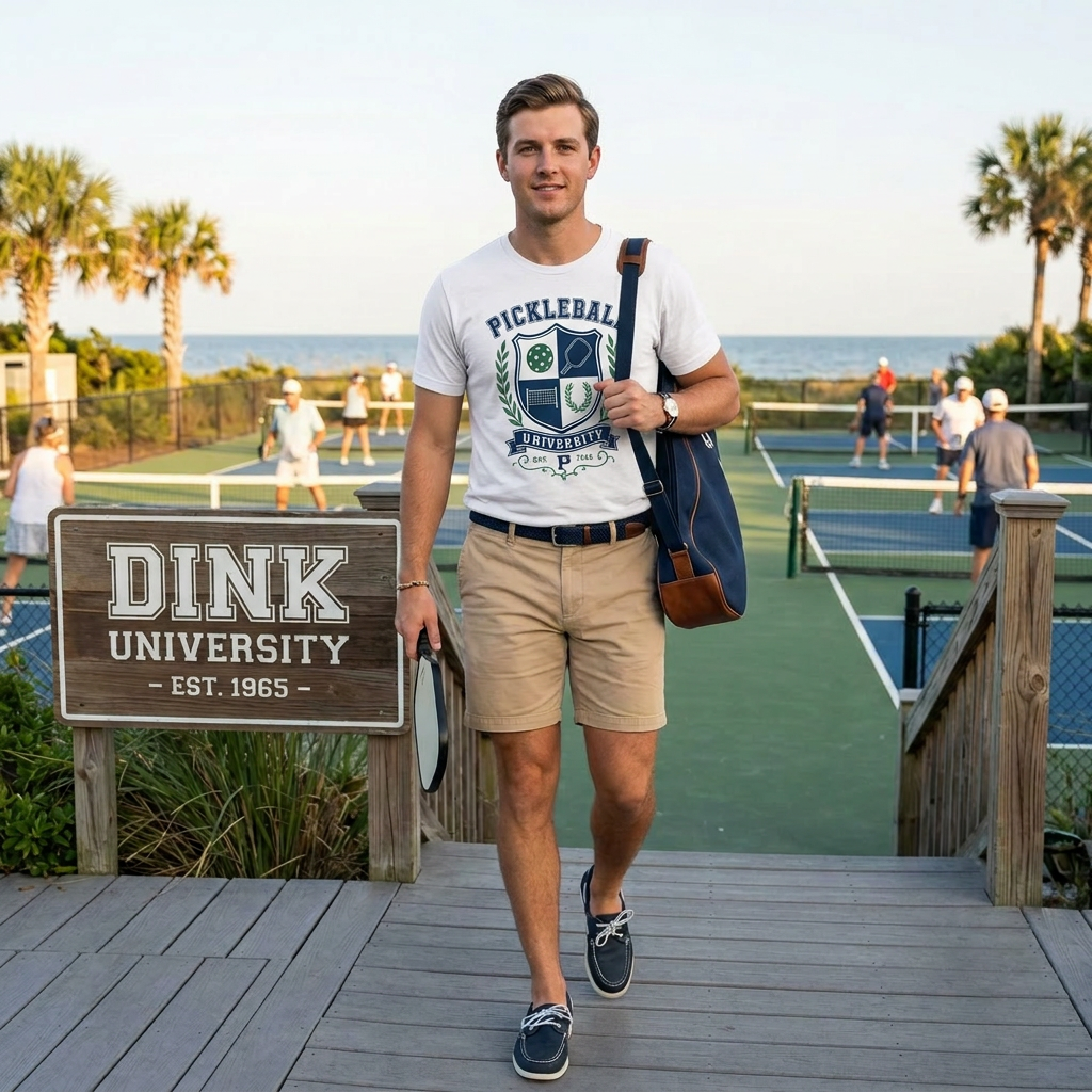 Pickleball University Tee — Est. 1965, Still Accepting Applications