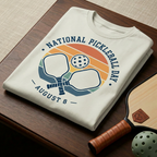 National Pickleball Day Tee — August 8 | Mark Your Courts, Not Just Your Calendars
