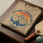 National Pickleball Day Tee — August 8 | Mark Your Courts, Not Just Your Calendars