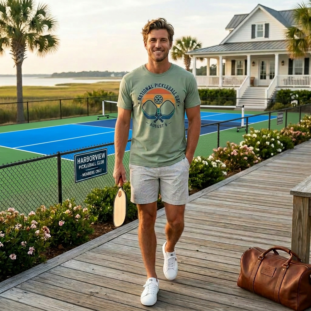National Pickleball Day Tee — August 8 | Mark Your Courts, Not Just Your Calendars