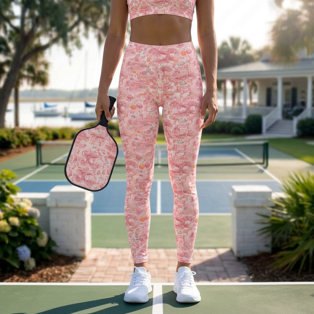 Magnolia Court Southern Toile Pickleball Paddle Set — The Most Beautiful Weapons Ever Brought to the Kitchen Line
