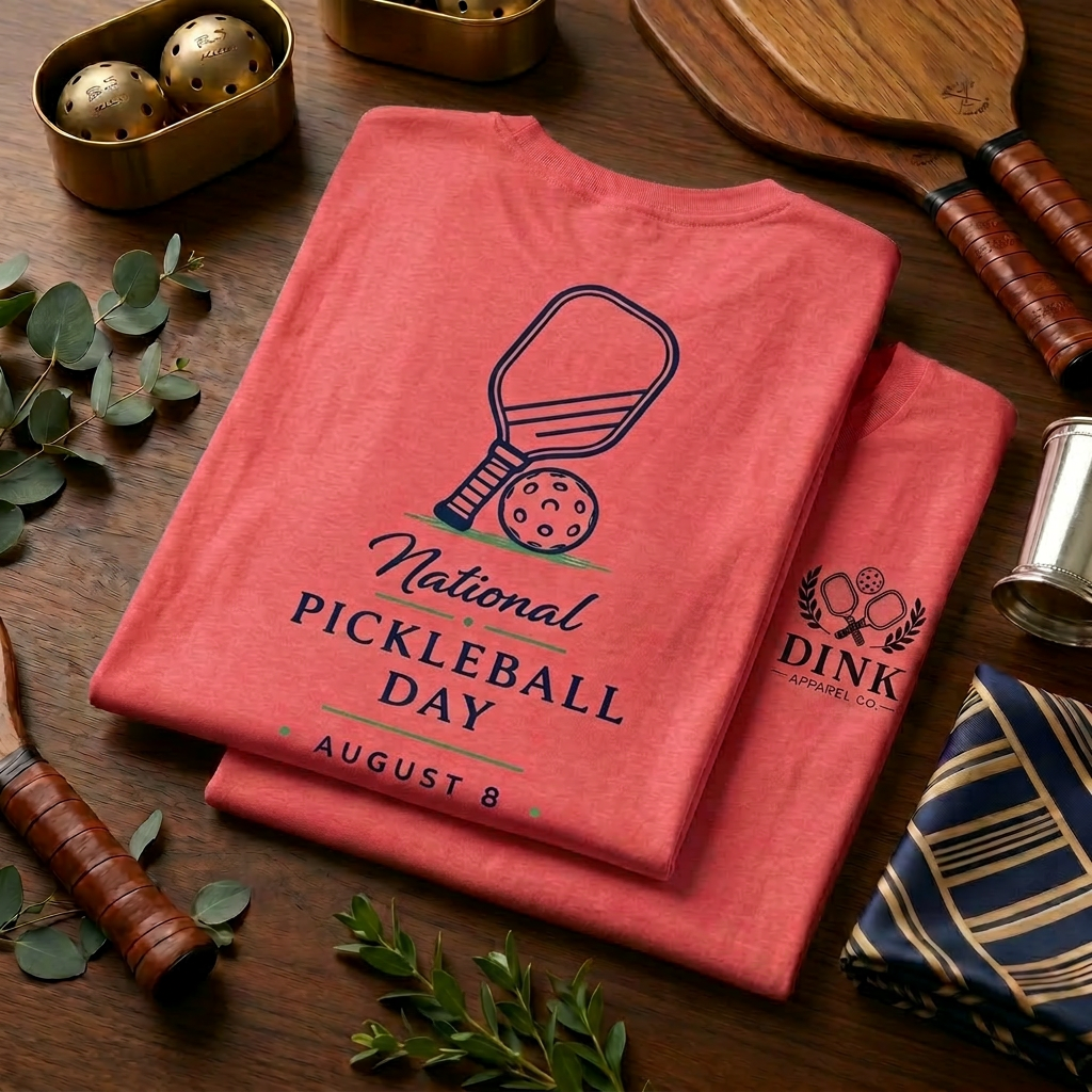 National Pickleball Day Tee — August 8 | Clean Lines, Big Holiday Energy