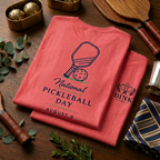 National Pickleball Day Tee — August 8 | Clean Lines, Big Holiday Energy