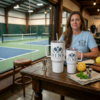 Dink Apparel Co. | The Morning Dink Signature Travel Mug — Fueled by Coffee, Driven by Dinks