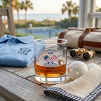 America 250 Land of the Free, Home of the Dink Rocks Glass — 1776–2025