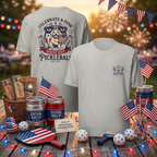 Celebrate & Dink 4th of July Pickleball Tee — Est. 1776, Dinking Since Independence