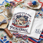 Celebrate & Dink 4th of July Pickleball Tee — Est. 1776, Dinking Since Independence